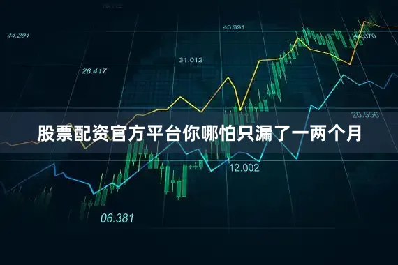 股票配资官方平台你哪怕只漏了一两个月